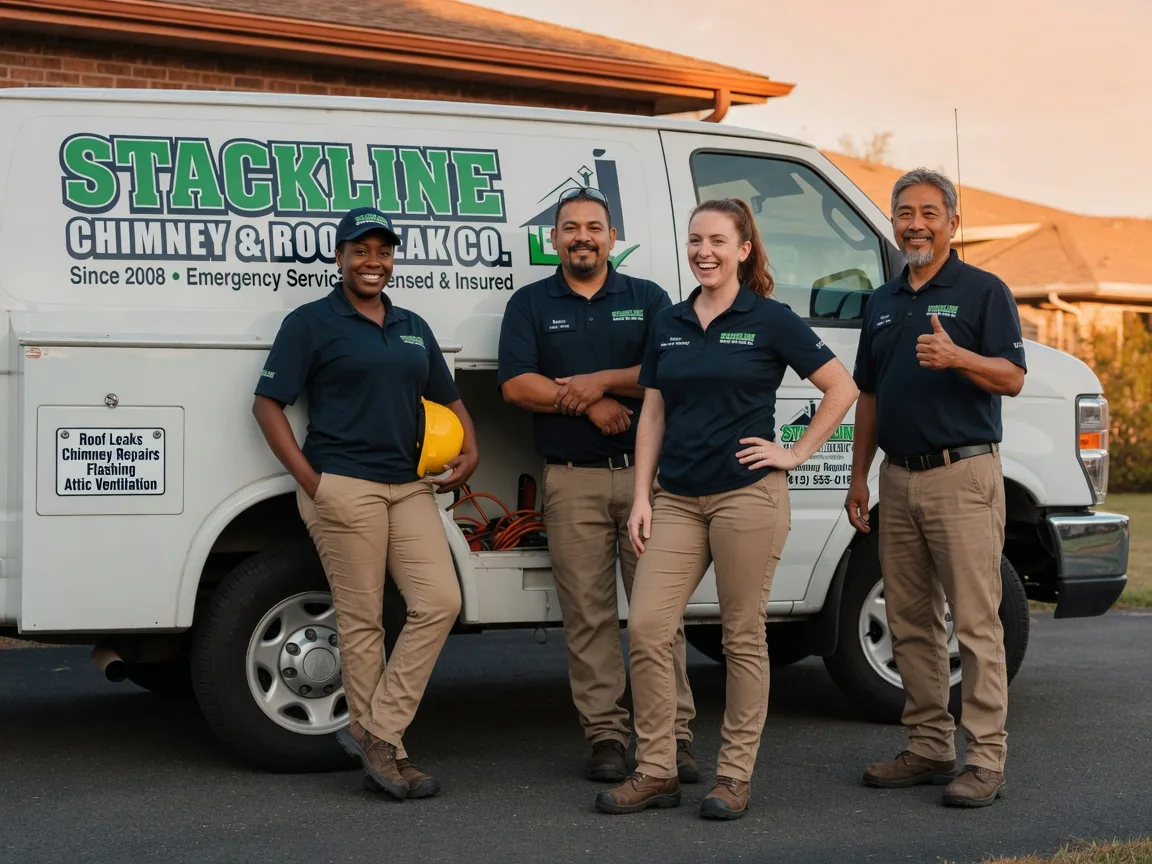 Chimney flashing repair company in Perry, MI